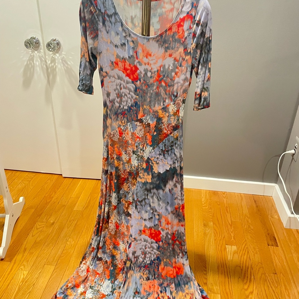 Floral Multicolor Maxi Dress. Excellent condition